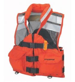 Stearns® SAR 4185 Work Master Life Vest ORANGE Coast Guard Approved NEW! 