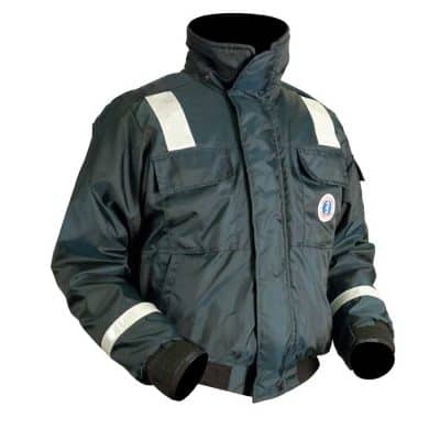 Mustang Classic Flotation Bomber Jacket with Reflective Tape