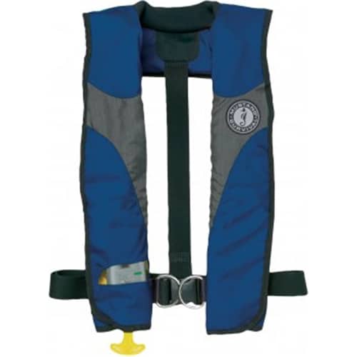 Mustang Deluxe Inflatable PFD with Sailing Harness Dive Rescue