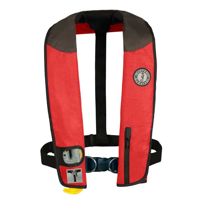 Mustang Deluxe Inflatable PFD (Automatic with Sailing Harness) 8074