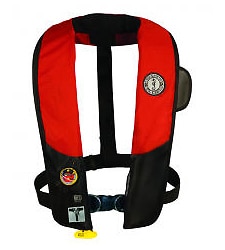 Mustang Deluxe Inflatable PfD with HIT Red