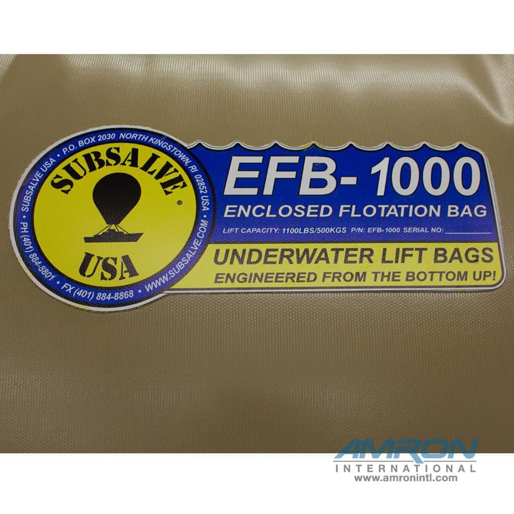 Subsalve Enclosed Flotation Bags