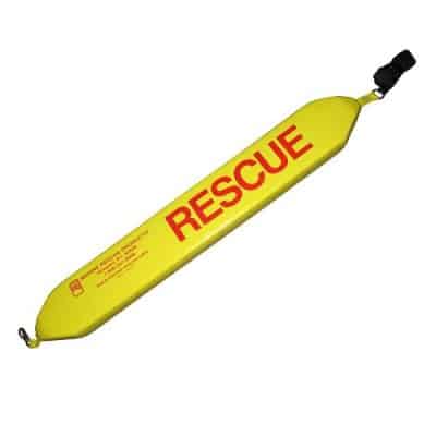 6356-Rescue Tube Yellow W Red Rescue