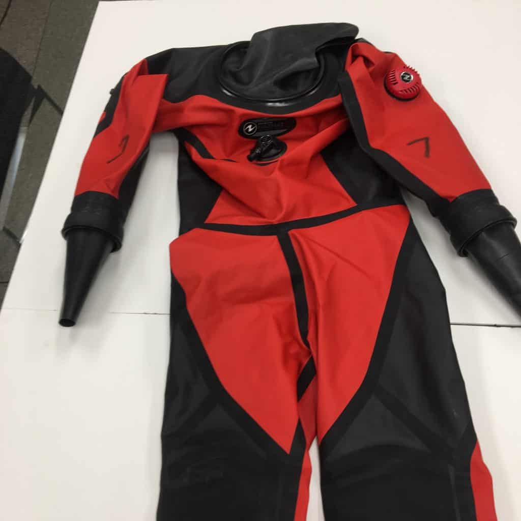 Used Hazmat suit 1 Dive Rescue International