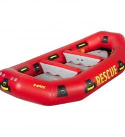 dive rescue international NRS rescue raft top side view