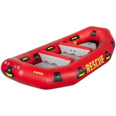 dive rescue international NRS rescue raft top side view