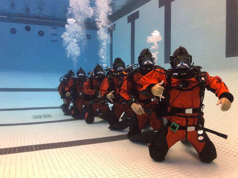 dive rescue international pool line